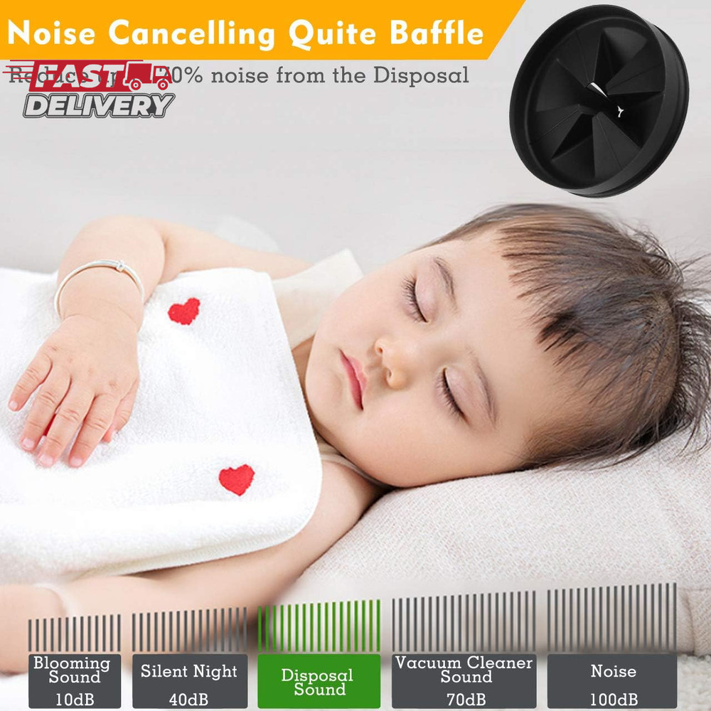 Sink Baffle, Replacement for Evolution, Garbage Disposal Splash Guards,Quite Col