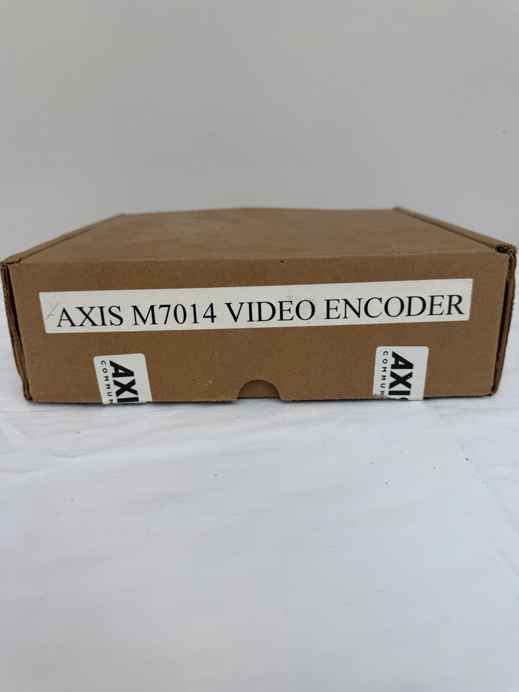 Axis M7014 Video Encoder 4 Channel Analog to IP Encoder New Open Box