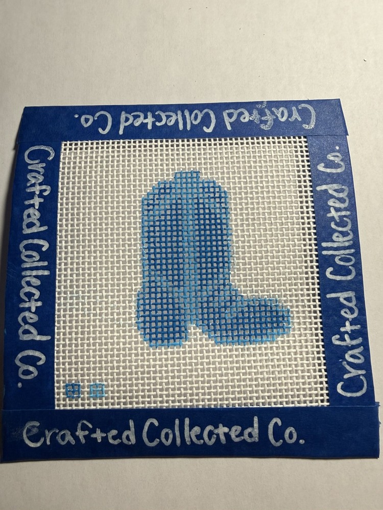 Handpainted Needle Point Canvas