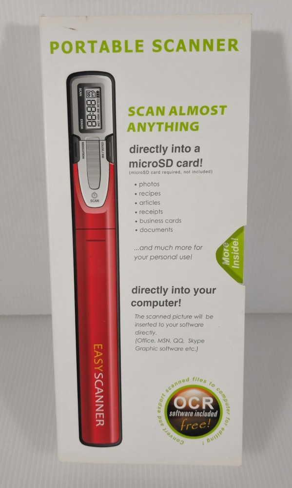 Bayer Portable Wand Easy Scanner, NEW