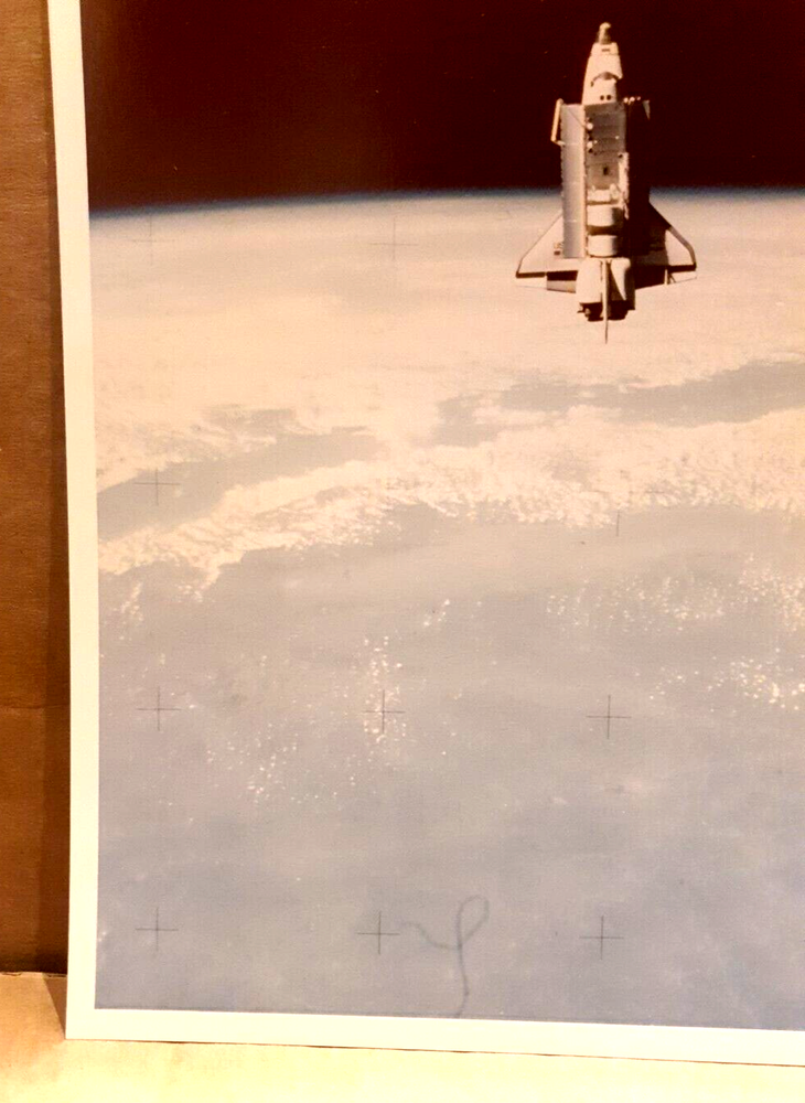 AUTHENTIC Kodak NASA Shuttle Challenger STS-7 1983-059A 8"x10" Photo Picture