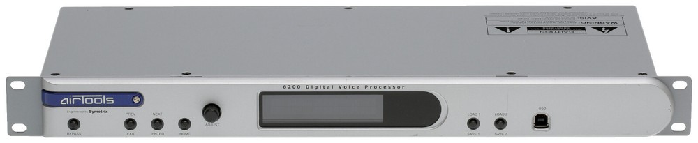 Airtools Symetrix 6200 Digital Mic Preamplifier Voice Speech Processor Voiceover