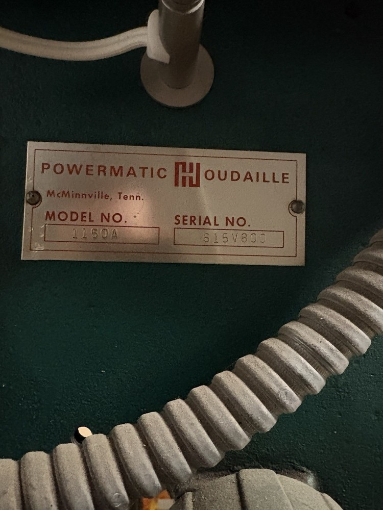 Vintage Powermatic Drill Press 1150A Variable Speed