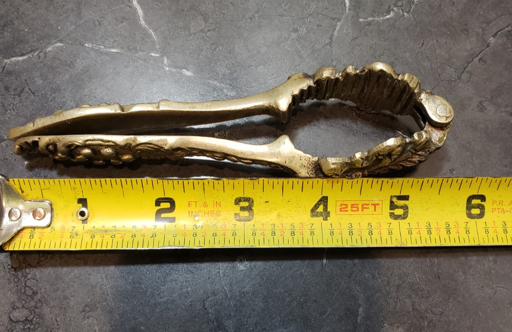 Vintage Brass Nut Cracker Very ornate