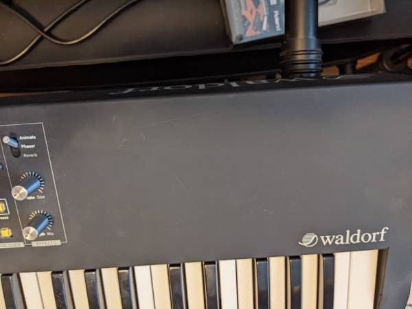 Waldorf STVC String Synthesizer and Vocoder Excellent Condition