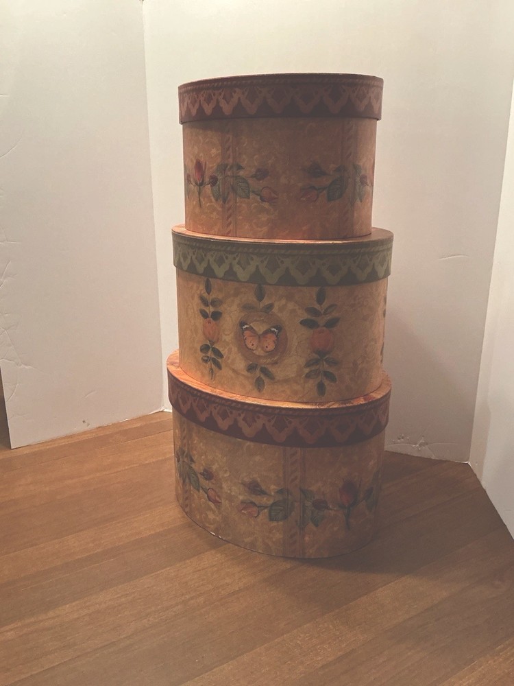 Nesting Boxes with Lids 13 x 10 x8 inches