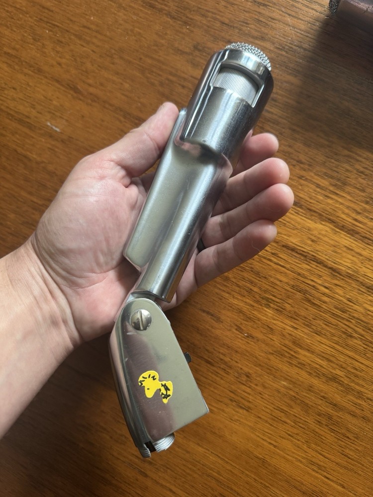 Pair Vintage EV Model 664 Dynamic Microphone Electrovoice Tested Working Deco