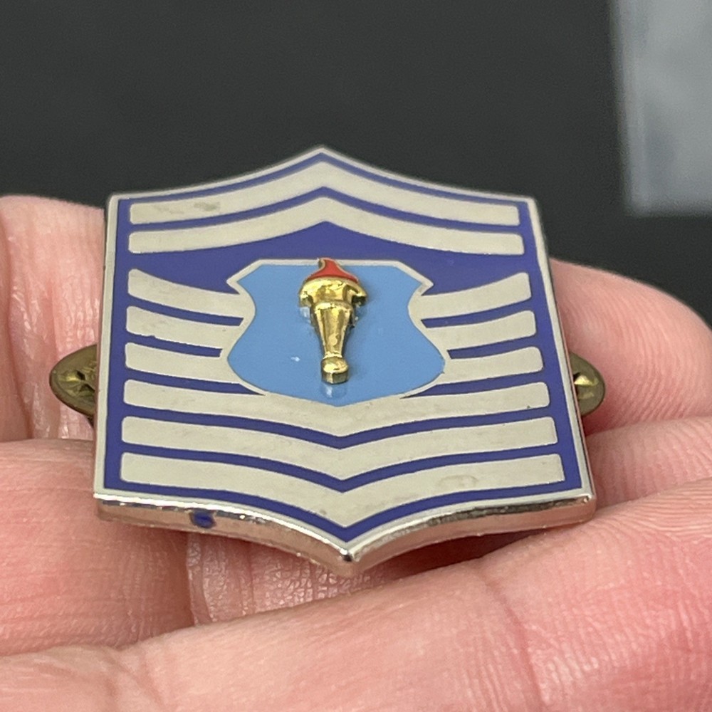 ROTC Master Sergeant Lapel Pin pinback tie tack 5046