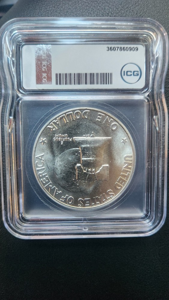 Bicentennial Coin Ike Silver Dollar MS67+
