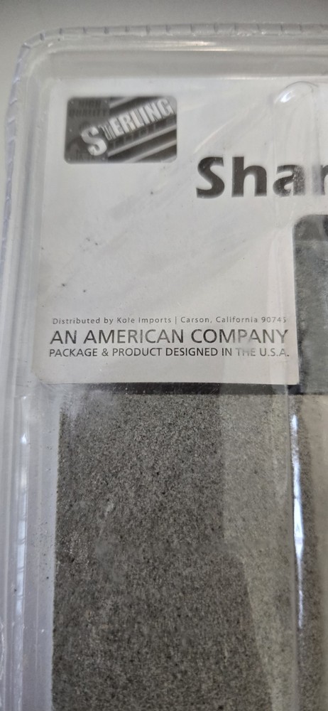 Sterling Tools Sharpening Stone Set Silicon Carbide For Cutlery & Tools