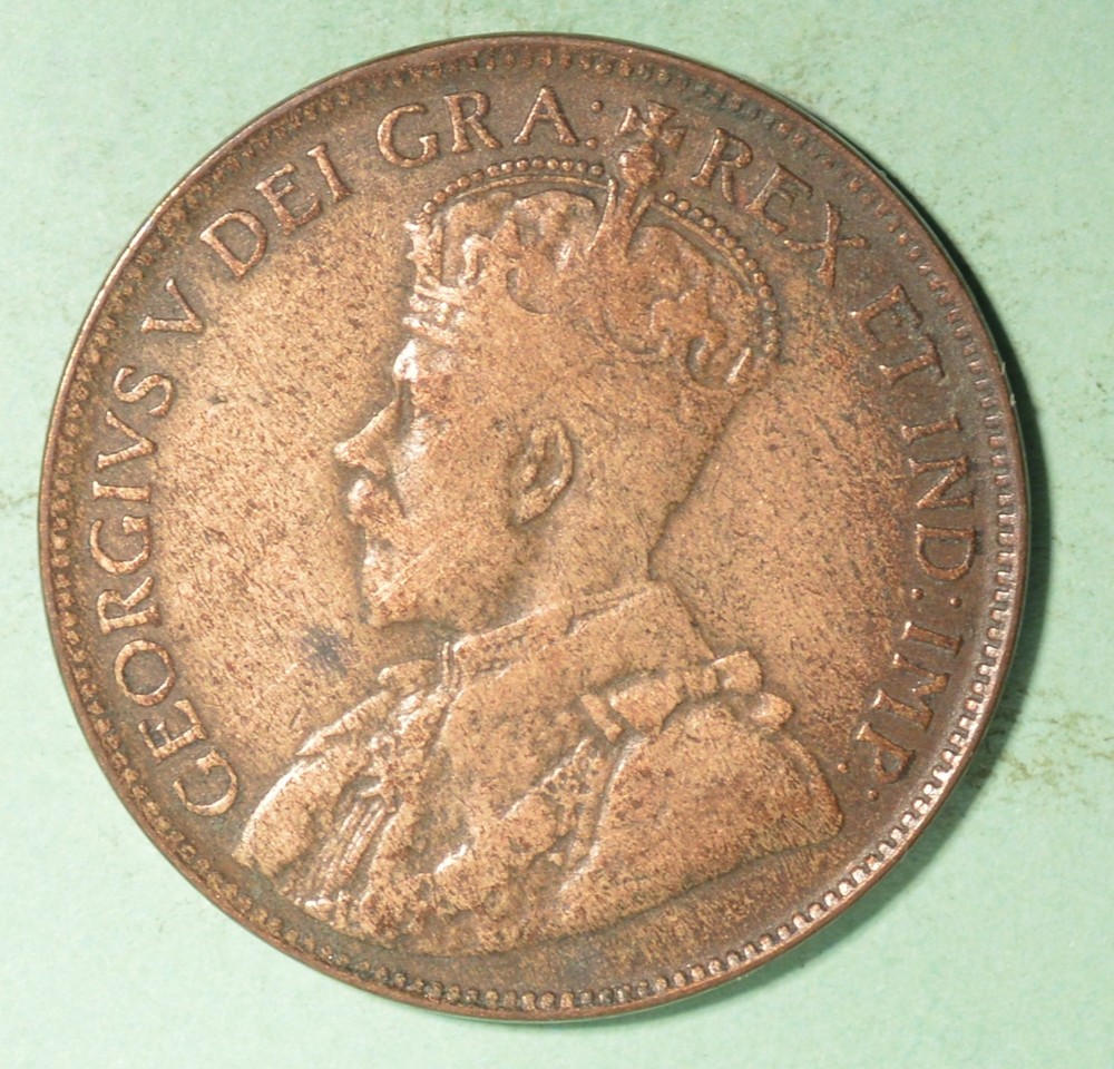 1917 - Canada Large Cent - INV# X-230