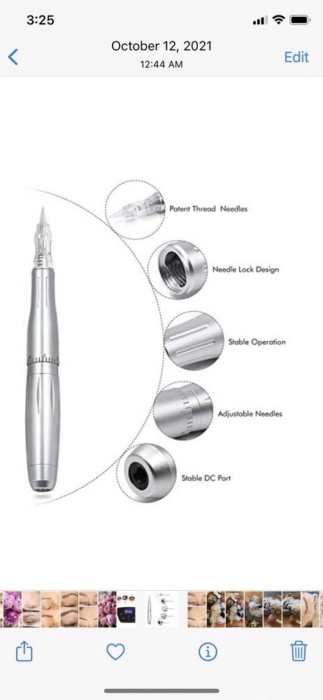 BIOAMSER Permanent Makeup Machine - BIOAMSER P300 Permanent Makeup Tattoo