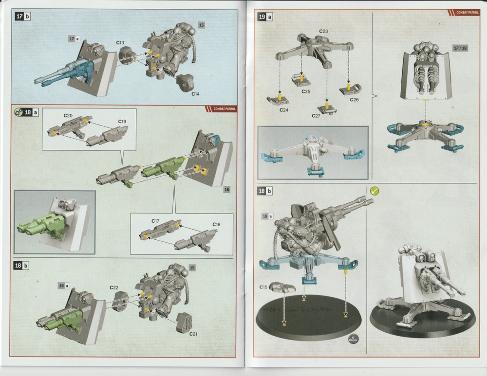 SINGLE Fire-strike Servo Turret, Warhammer 40K NEW