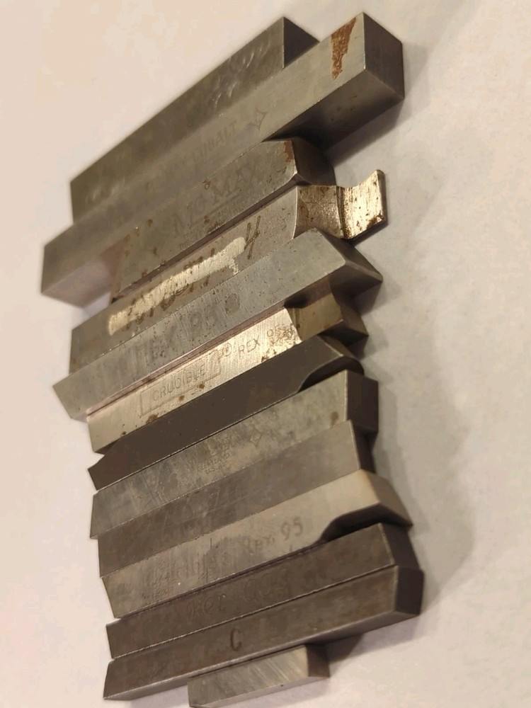 MO-MAX REX GORHAM Lathe Bits Lot Different Sizes Used