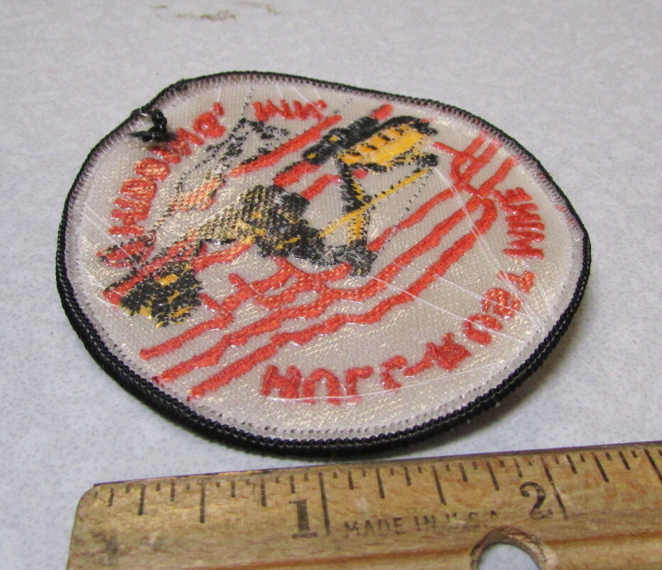 Hull Rust Mine, Hibbing Minnesota Embroidered Patch, 3" NEW iron on style patch