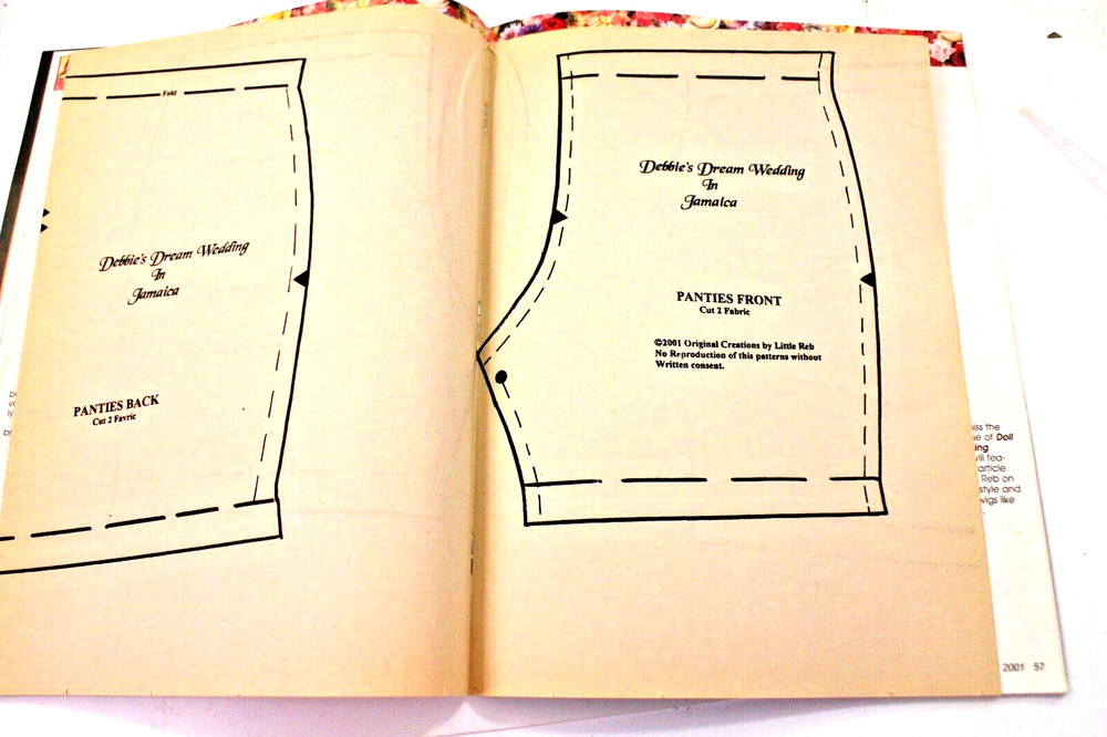 Doll Costuming with Patterns July 2001