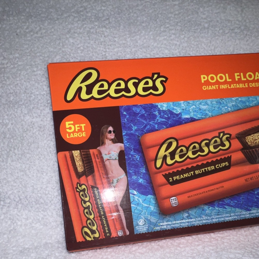 REESE’S PEANUT BUTTER CUPS POOL FLOAT 5 FOOT GIANT