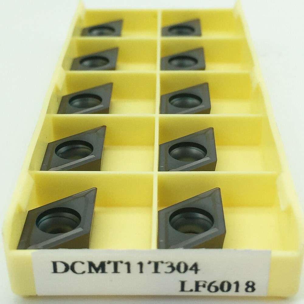 High Quality Carbide Inserts Insert 10pcs/box Accessories DCMT11T304 LF6018