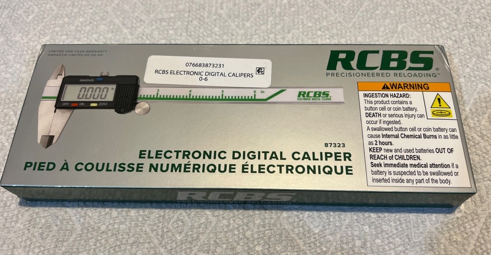 RCBS 87323 Electronic Digital Caliper