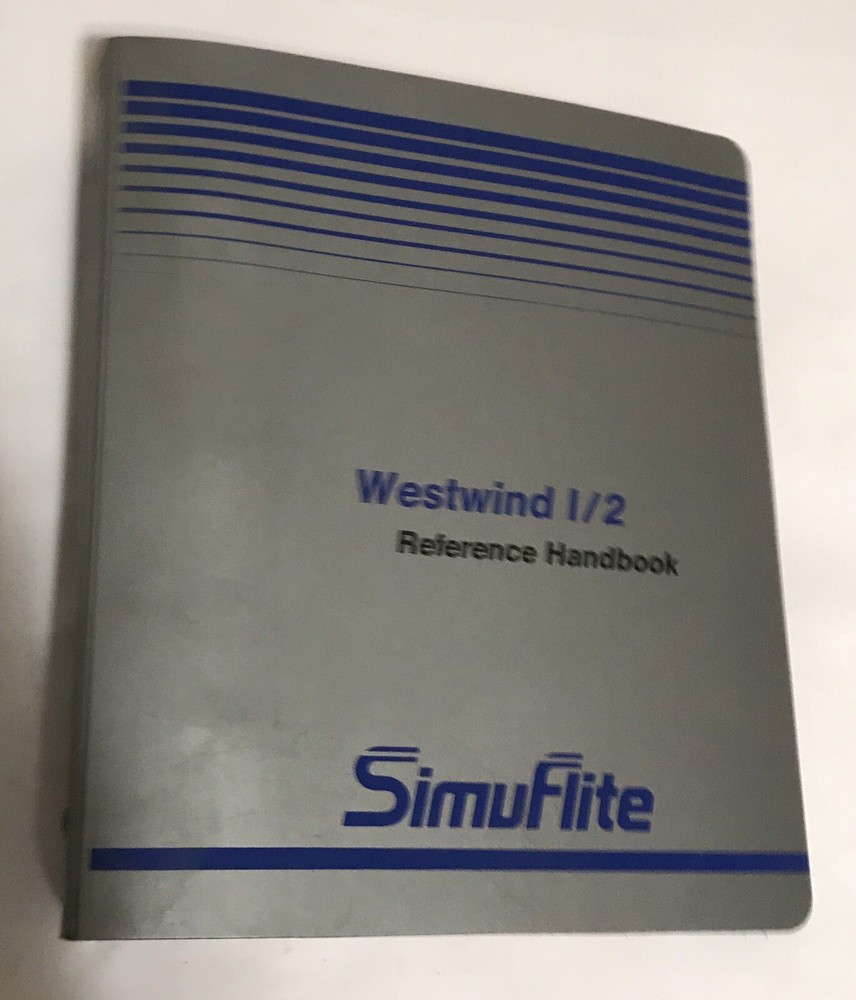 SimuFlite Westwind 1/2 Reference Handbook