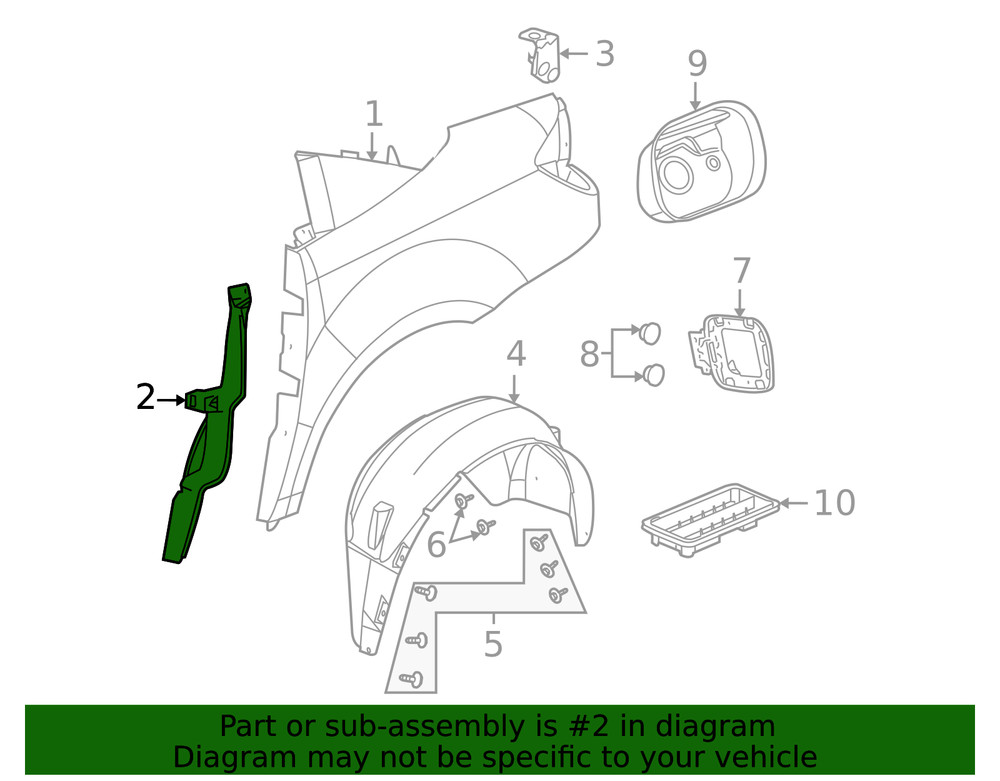 Genuine GM Lower Panel 22726533