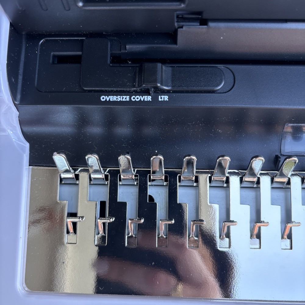 Fellowes Star + 150 Manual Comb Binding Machine Bundle Tested