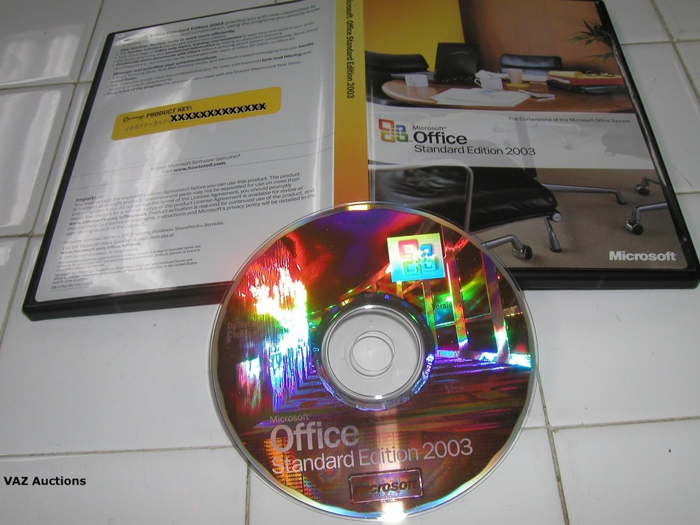 Microsoft MS Office 2003 Standard Full Retail English Version =NEW =