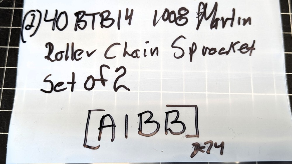40BTB14 1008 Martin Roller Chain Sprocket