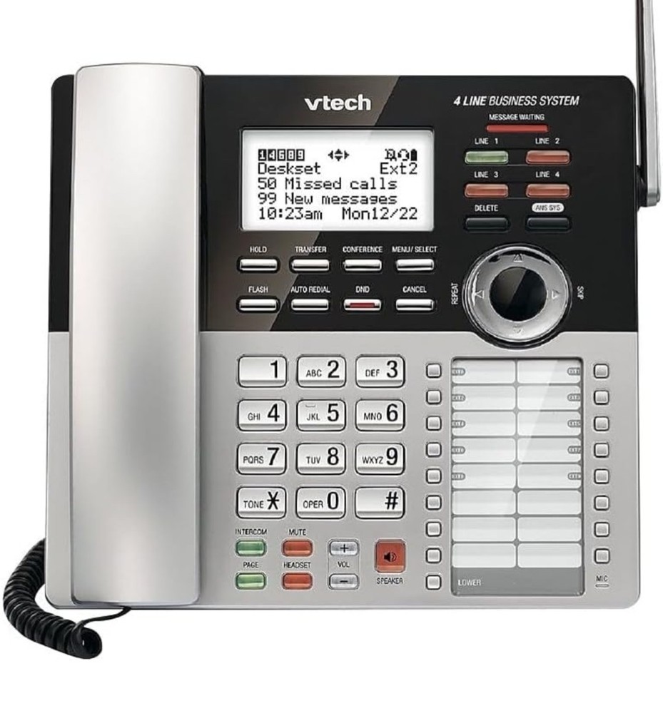 VTech CM18245 Extension Deskset - Silver