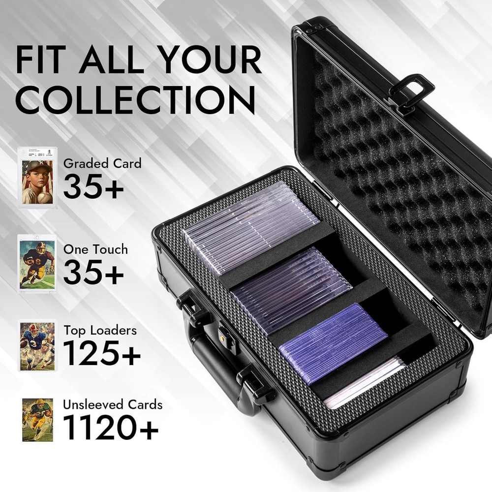 Top Loader Storage Box, Graded Card Storage Boxes, Trading Card Organizer Cas...