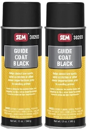 2 pack!!!!  Guide Coat Black SEM-38203 (2 Pack)