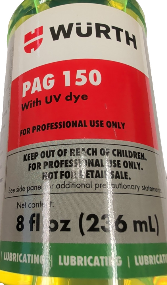 PAG 150 WITH UV DYE 8OZ BOTTLE