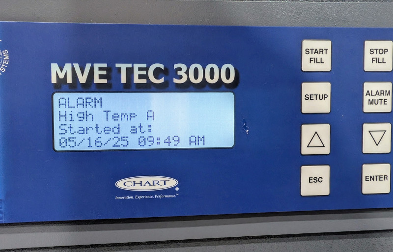 MVE 1500 Automation Ready Cryogenic Freezer
