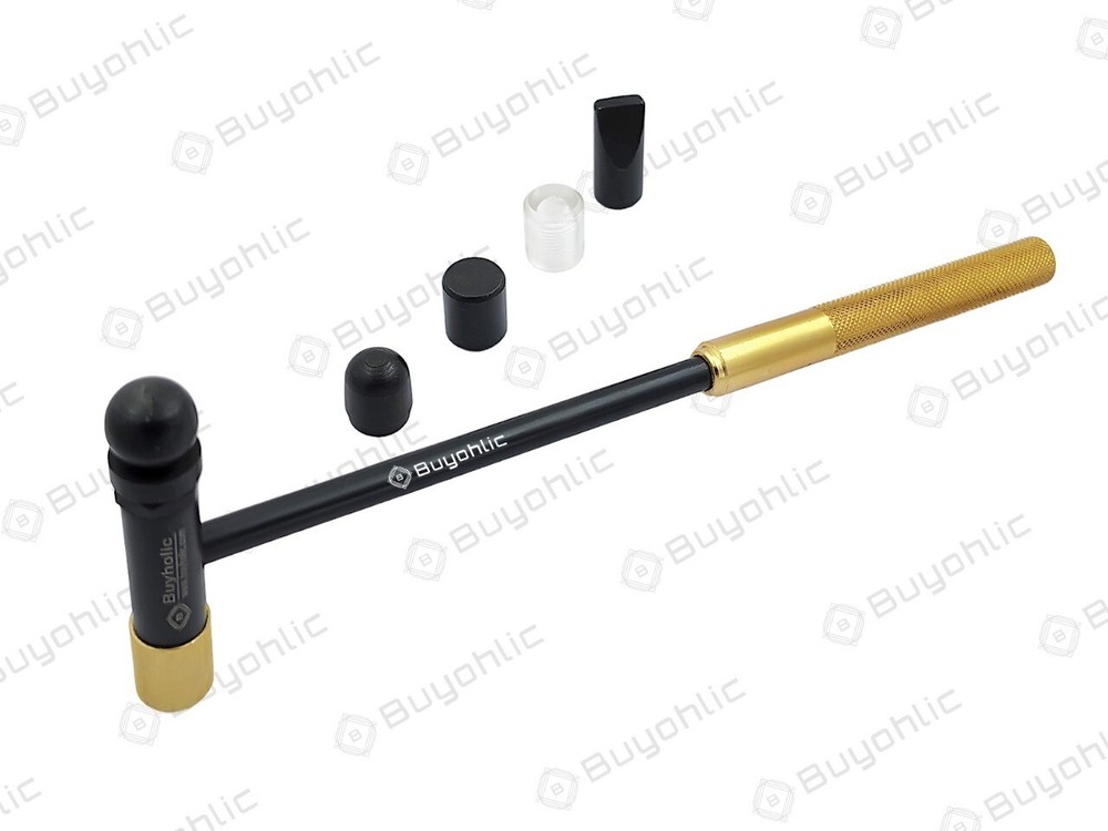 Light Duty Hobby Hammer with Interchangeable Tips Jewelers Tools