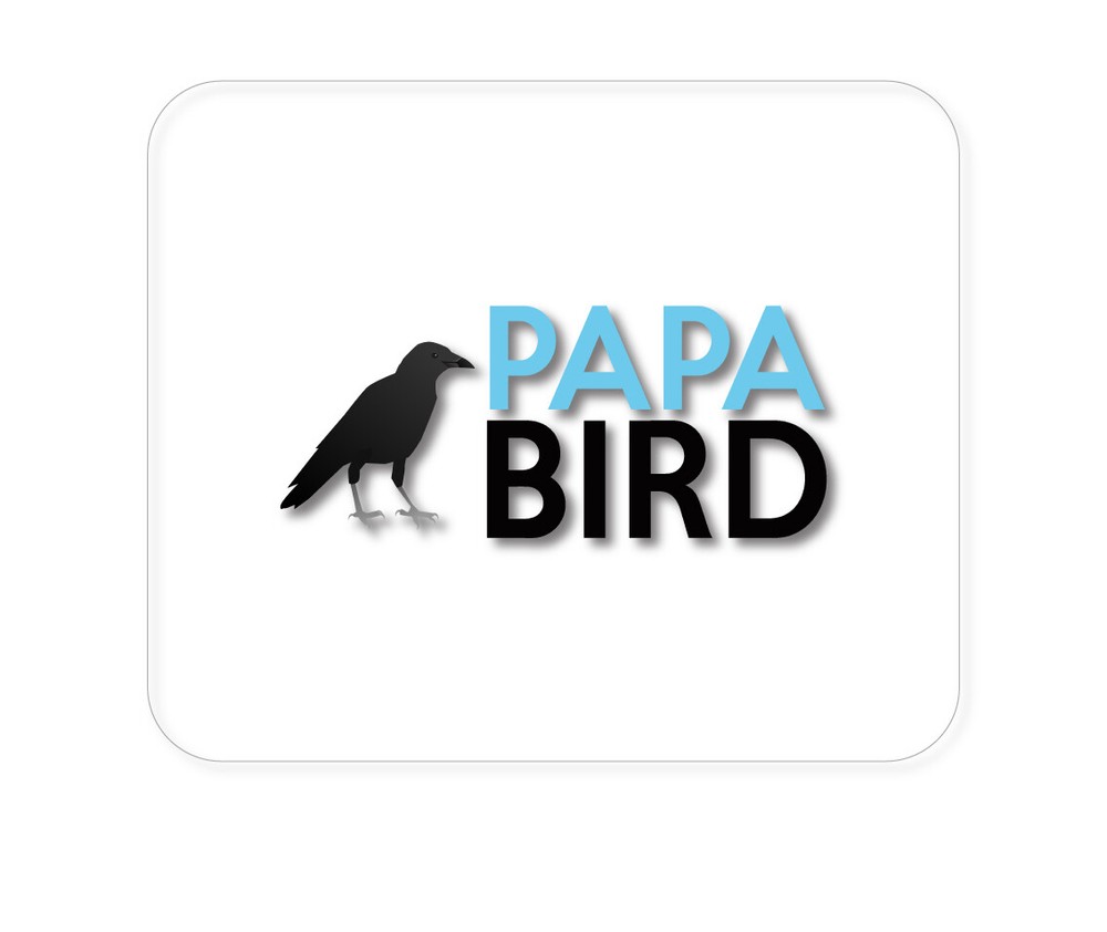 CUSTOM Mouse Pad 1/4 - Papa Bird