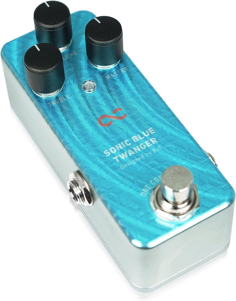 One Control SONIC BLUE TWANGER Booster Guitar Effects Pedal