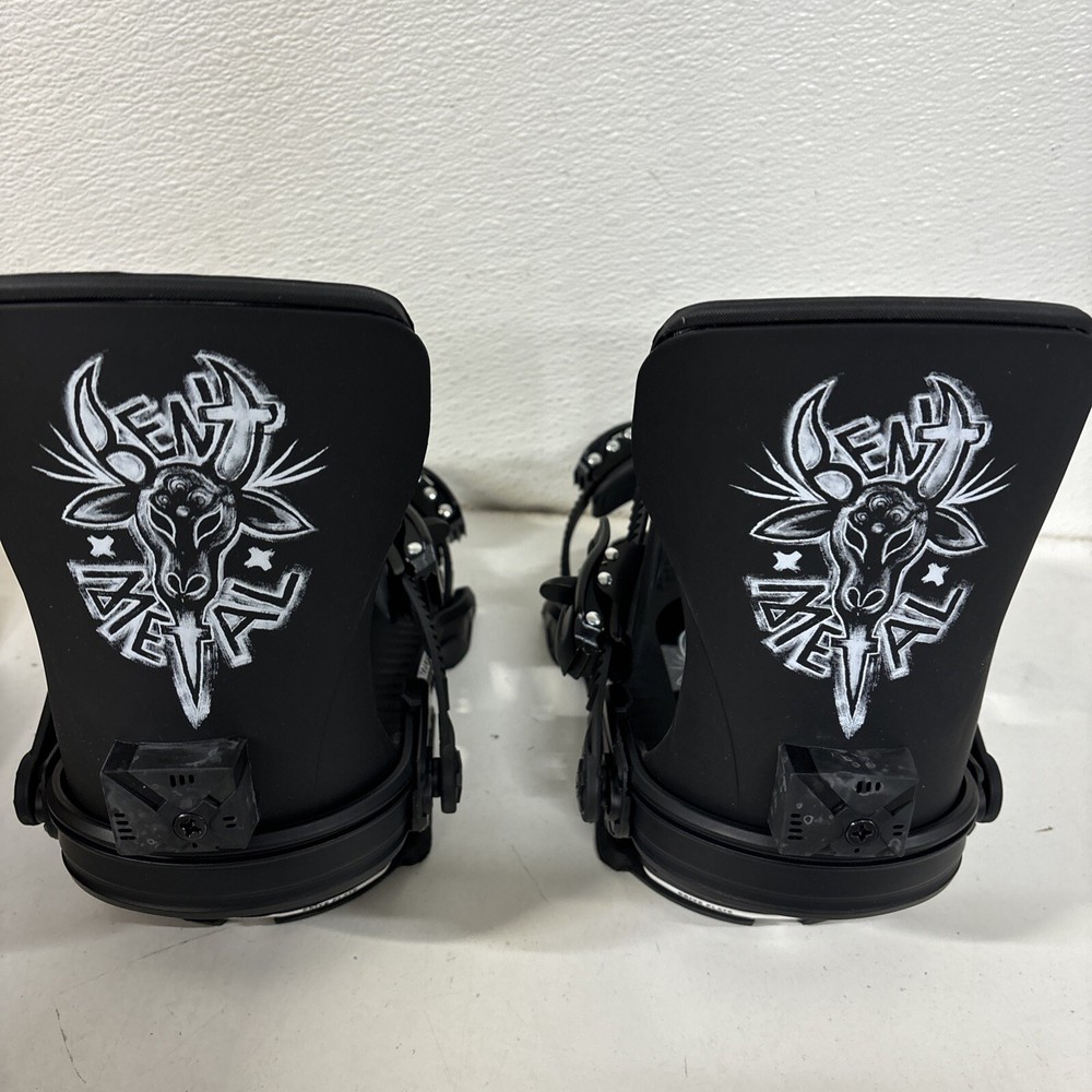 BENT METAL TRANSFER Small BLACK BINDINGS Graphic #2X4