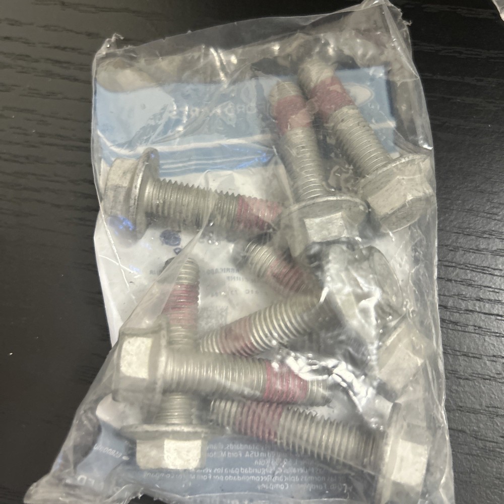 (8pcs) Genuine Ford Trans Mount Bracket Mount Bolt W716779-S439