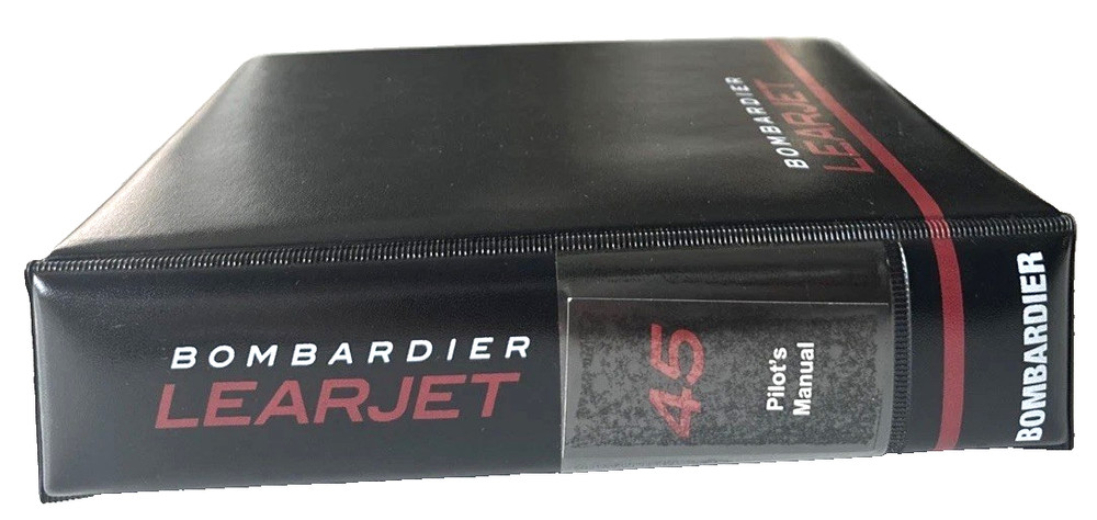 Bombardier LEARJET 45 Pilot’s Manual PM-126A