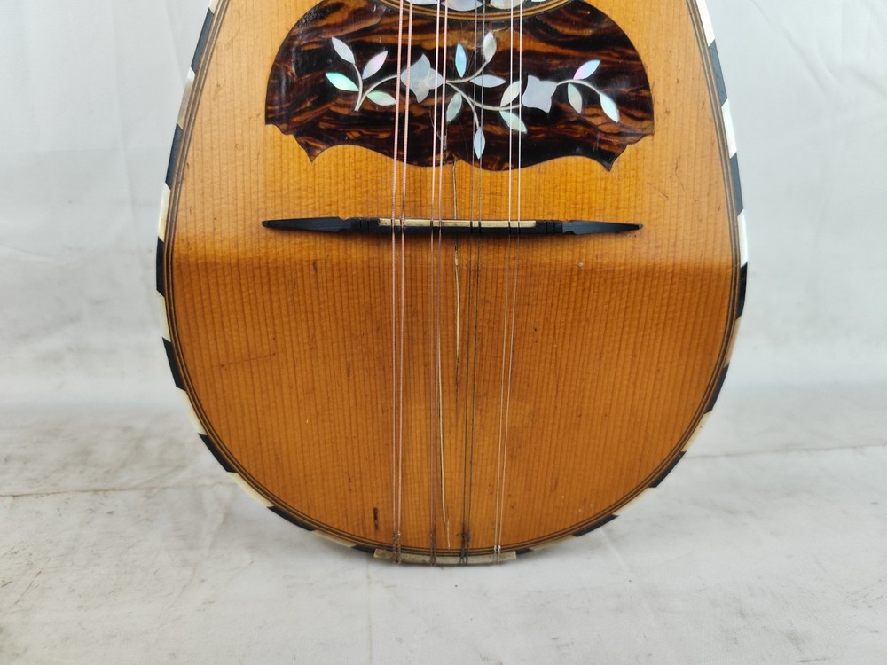 Mandolin 4/4 By Bernardi Giuseppe Genoa 1880 曼陀林 만돌린マンドリン