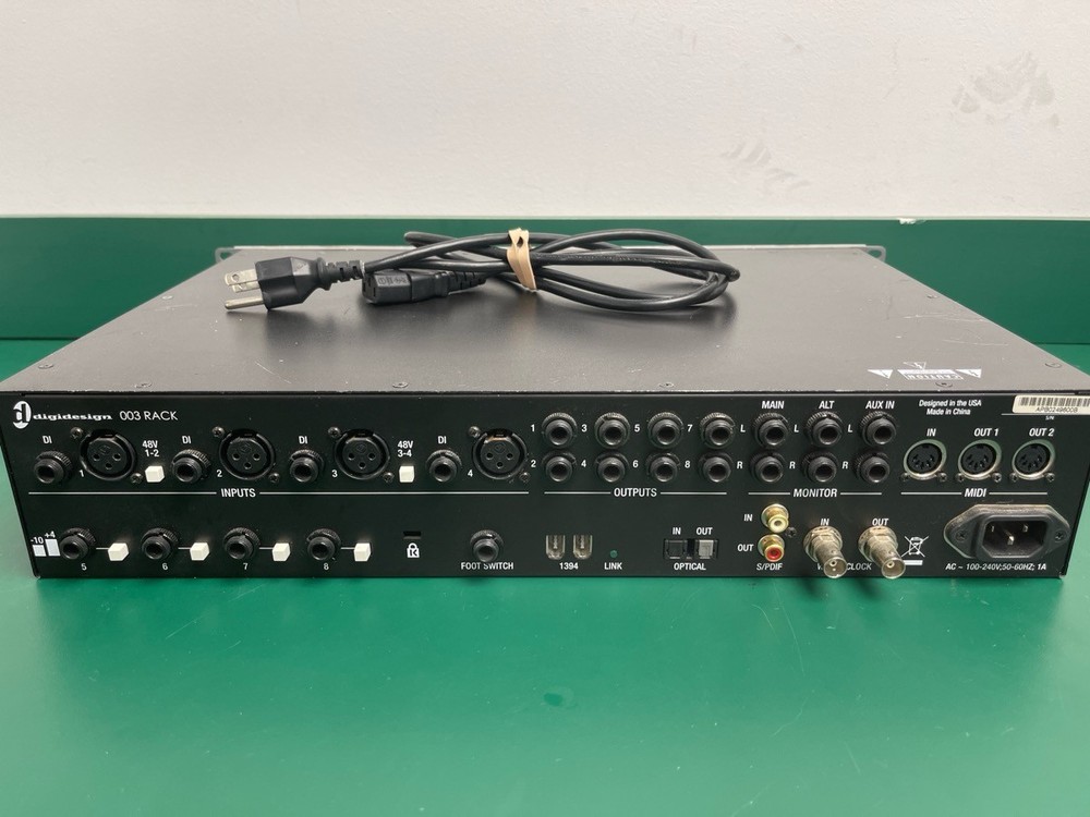 Digidesign 003 Rack Firewire Interface Audio (EZ5000432)