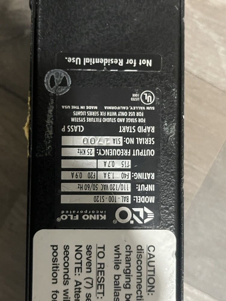 Kino Flo Elect BAL-100S