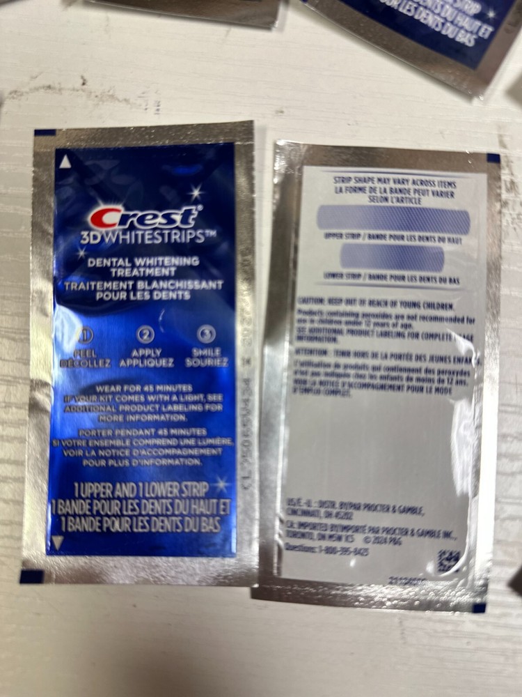 CREST 3D WHITESTRIPS *PROFESSIONAL TRANSFORMATI* 10 PACK 20 STRIPS EXP: 03/06/27
