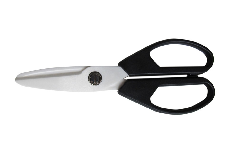Ceramic White Blade Kitchen Utility Scissors Zirconium Lightweight Rustproof