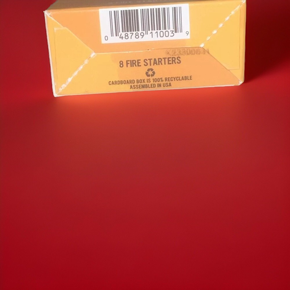 8 piece Diamond Strike-A-Fire Starter Match Sticks Firestarter Logs 12min. Burn