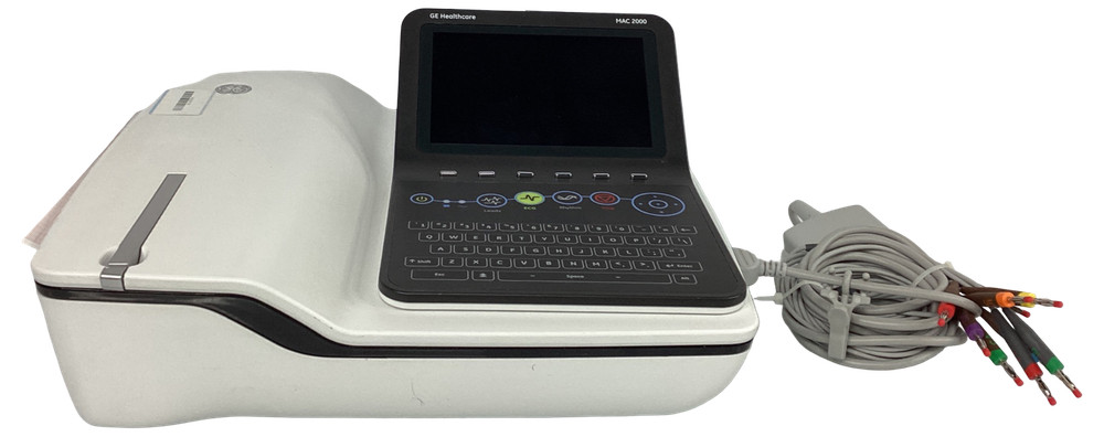 GE MAC 2000 RESTING EKG ECG MACHINE