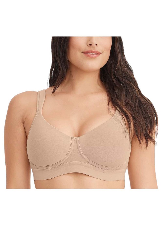 Jockey Cooling Cotton Full Coverage Lined Wirefree Bra Light