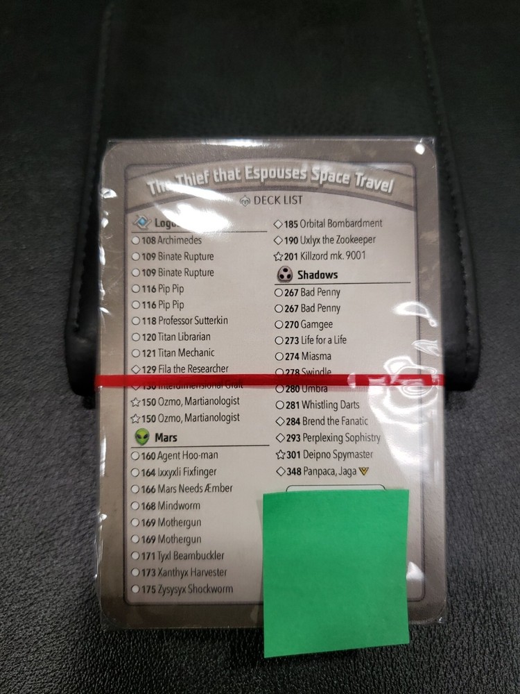 Unscanned Keyforge Deck. Maverick Panpaca Java, Brend, Interdimentional Graft