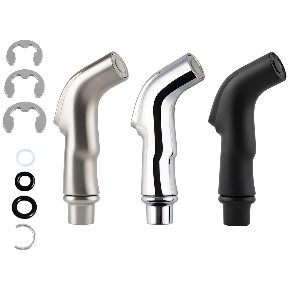 Universal Sink Sprayer Attachment Pull Out Kitchen Side Sprayer Head ABS Chrome