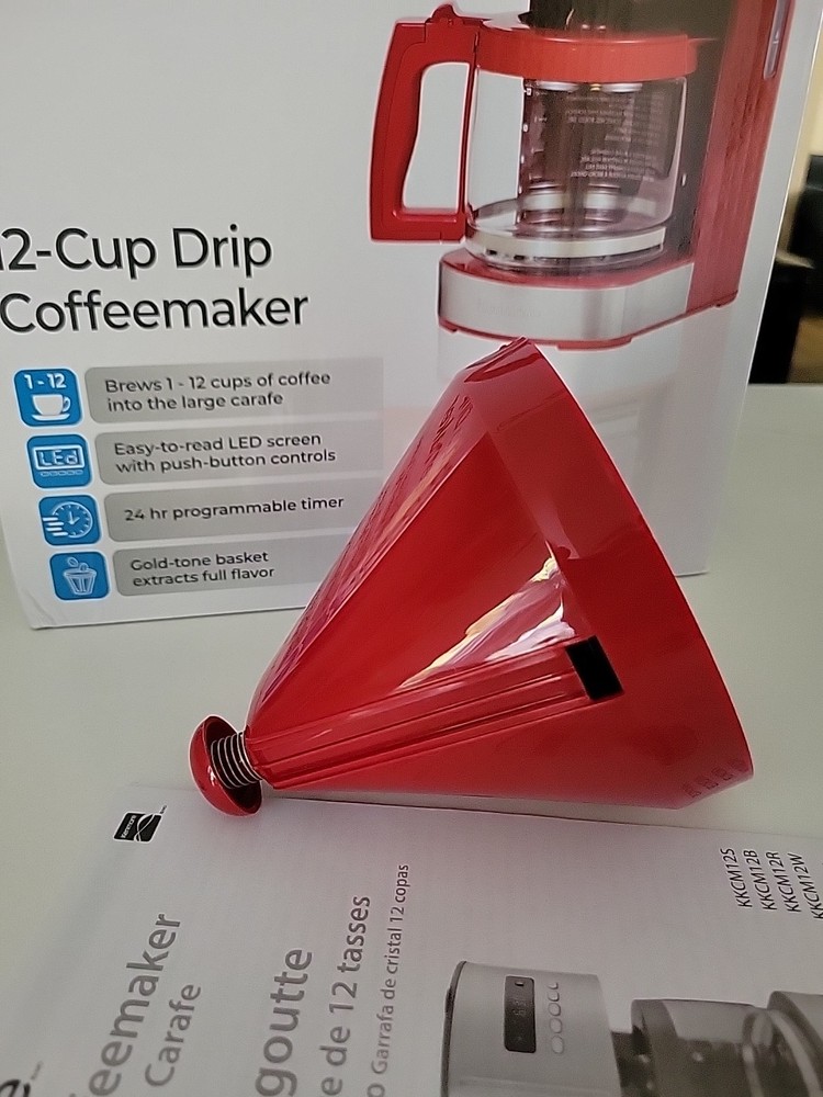 Kenmore Drip Coffee Maker Programmable Cafe Machine Replacement Basket &Filter